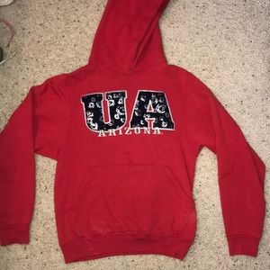 University of Arizona sweatshirt